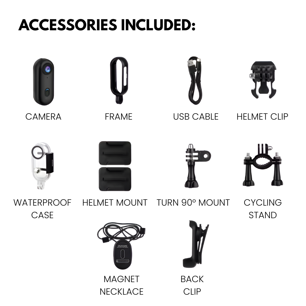 VistaCam™ - POV Mini Action Camera